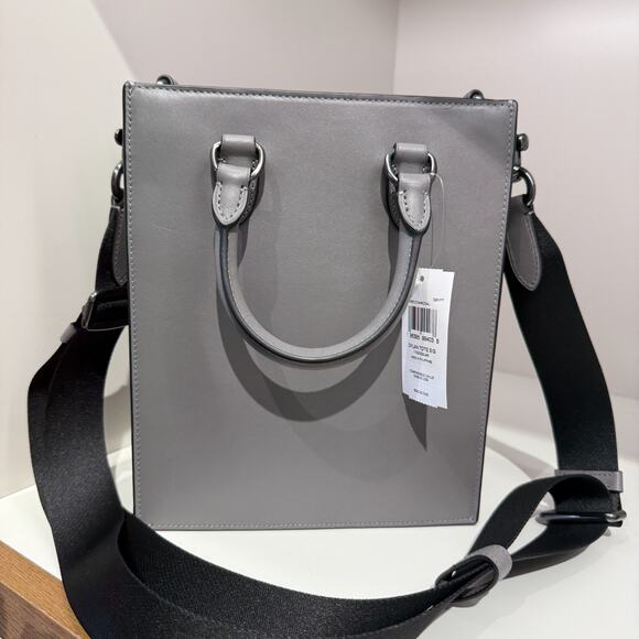 Coach Men's Dylan Tote Bag In Signature Canvas CCG37 Grey/Charcoal - Picture 3 of 12